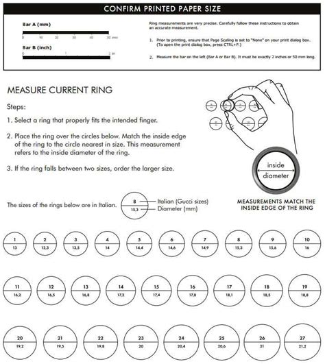 gucci engagement ring|gucci rings size chart.